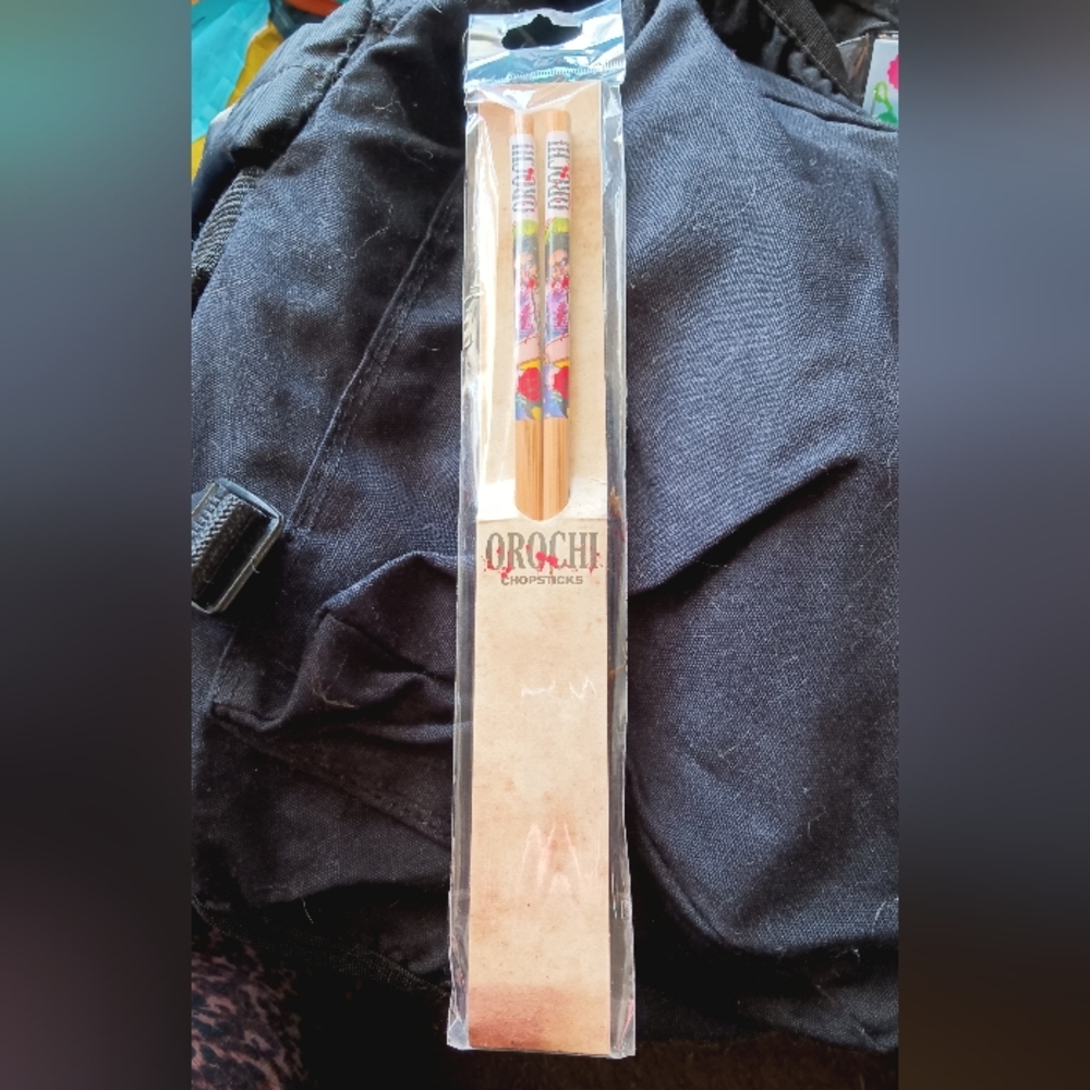 Orochi Decorative Bamboo Chopsticks - Multicolor Floral